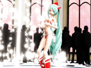 Hentai MMD - Christmas Miku 好き雪ポロリマジック (mikuline39)