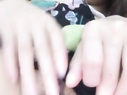 对白有趣奶子整得很漂亮的湖南口音女主播和狼友唠嗑性爱经常居说她做过几年酒吧陪酒女