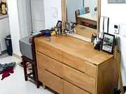 居家攝像頭黑客破解拍攝到的皮膚白皙巨乳少婦洗完澡後裸體吹頭發穿衣 看得讓人欲火焚身 720P高清原版