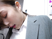 [ALOG-020] 仕事中に呼び出してえろい事して放置した後のセックスは盛り上がる 高城なぎさ - 1of5