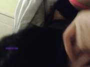 长得很像某当红明星的大二美女与男友激情啪啪后,看她红润的脸蛋意欲未尽主动拿起鸡巴舔,求第二炮！国语