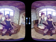 Virtual Reality Menage A Trois Fucking threesome