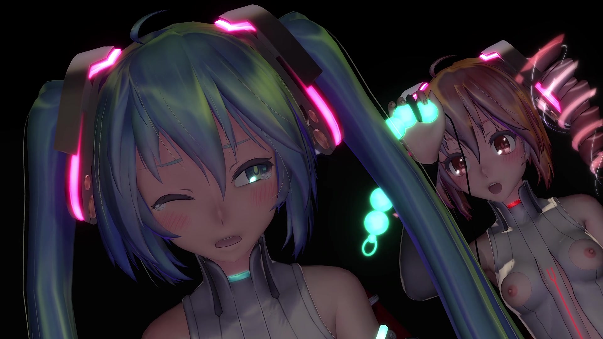 [MMD]ミク・テト・ネルでLove Me If You Can[Enomotto]