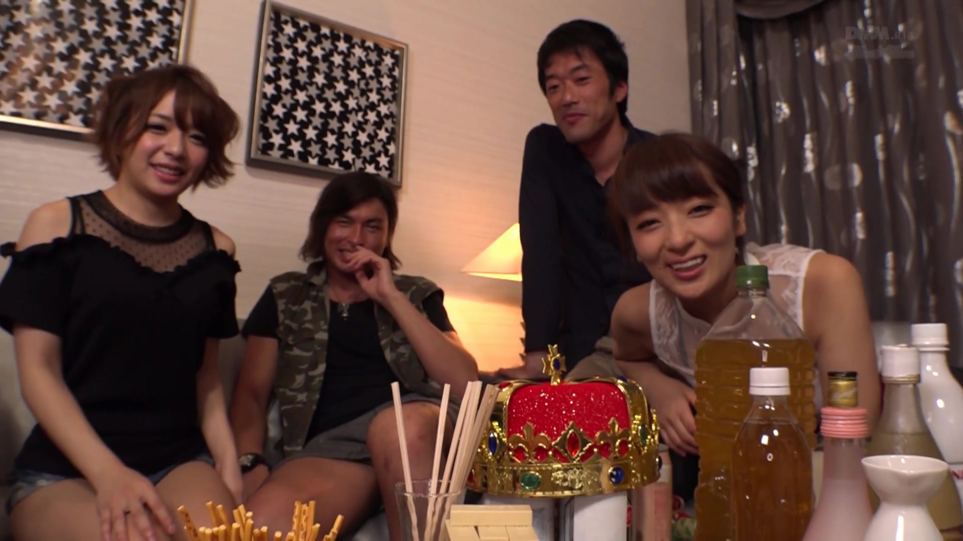 [BLK-342] 王様ゲームNTR  麻里梨夏 - 3of5