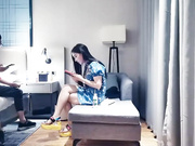 9总全国探花黄先生代班约蓝裙妹子护士装骑乘后入