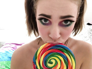 口腔糖果固定-靛蓝白