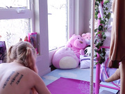 高清裸体瑜伽！-靛白