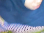 美丽的 盖头 女孩 做 吹箫