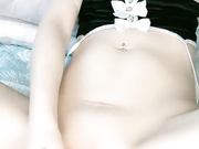 小恶魔来了大姨妈来了还在疯狂操逼都出血了