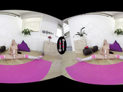 real flexible Daisy Lee stretching her hot body