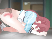 Idol Master - Amana Osaki Fucked Hard from Behind Double Creampied X-Ray