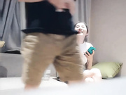 午夜尋花性感妹子口交舔弄抽插猛操再到床上干